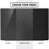 Specialty Vinyl Black Brushed Steel Texture Dell Vostro Skin